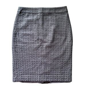 NWT LOFT Navy Blue Stretchy Lined Pencil Skirt Sz 2